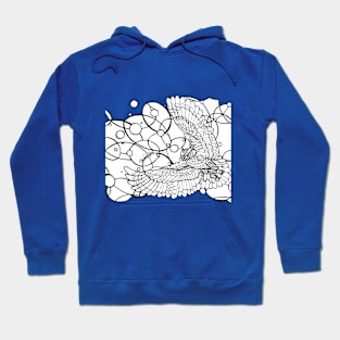 COLOR YOUR OWN TEE Flying Owl Hoodie